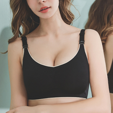 스타 슬림 테두리 수유 브라