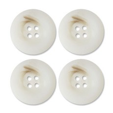 동대문단추왕 고급 무광 코트 가디건 단추 35mm, 브레인/WT, 4개