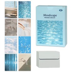 iconic Moodscape訊息卡片 8種*3入+信封 24入組, 2, 1組