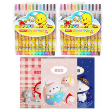 노랑병아리색연필