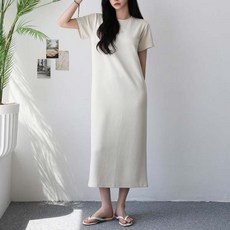 피핀 여성용 모던 이지 데일리 롱 원피스 #38665