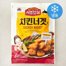 사조안심 치킨 너겟2 (냉동), 1kg, 1개