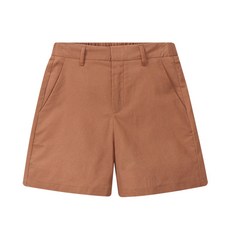 레몬소울 여성용 라가 린넨 뒷밴딩 3부 반바지
