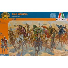 ITALERI 中世紀 ERA.Arab 戰士軍事塑料模型, 1個