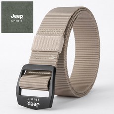 JEEPSPIRIT 캐주얼 스포티 웨빙 벨트 T0406 + 지프 전용 케이스