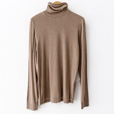 엔비룩 여성용 시스루 폴라티