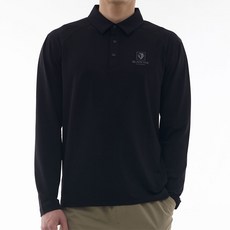 BlackYakWorkWear Black Yak男款Polo長袖翻領T恤