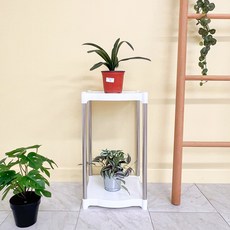 LIVING HAPPY Virtuna Plant 方形車床, 白色, 第二階段