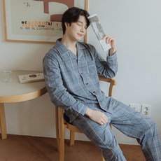 4컬러순면잠옷긴팔