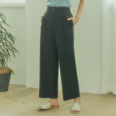 로엠 여성용 앵커 린넨라이크 와이드 슬랙스