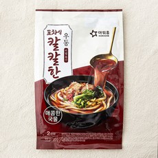 아워홈 포차식 칼칼한 우동 2인분, 458g, 1개