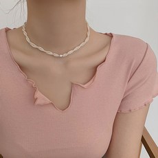 여자진주목걸이
