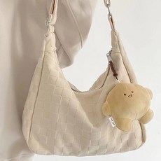 캐쥬얼 인형장식 크로스 에코백 1200