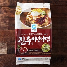 청정원 진주식 비빔냉면 2인분, 344g, 1개
