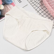 셀레네 통기성 브이 레이스라인 로우 임부팬티 2p