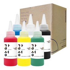 SNOWKIDS 兒童手指顏料組 70ml，6色，韓國產