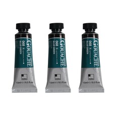 ShinHan 火山口專家水粉畫 3p 藍綠 A, 15毫升, 1 種顏色