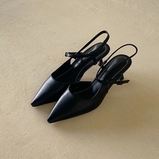 스틸레토슬링백힐
