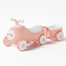 CHING-CHING 親親 毛毛蟲學步嚕嚕車 RT-628, 環保無毒PP材質, 2-5歲適用, 粉紅色, 1個