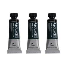 ShinHan 火山口專家水粉畫 3p 深綠色 B, 15毫升, 1 種顏色