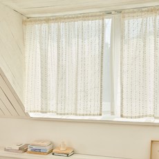 VIEW HOUSE 糖果泡泡亞麻遮光多功能蜂窩簾, 綠色