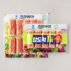 게살 대림선 크라비아 맛살 180g + 90g 세트 1세트