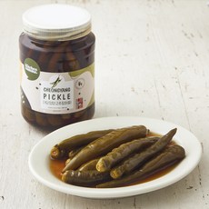 키친콤마 저당 청양고추장아찌, 380g, 1개