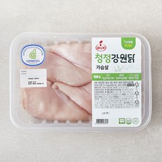마니커 무항생제 인증 청정강원닭 가슴살 (냉장), 1개, 600g