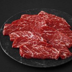 호주산 미트엔조이 블랙앵거스 꽃갈비살 (냉장), 400g, 1개