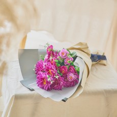 아스파시아 전하는 마음 성묘 산소 꽃다발, 퍼플