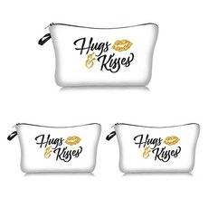 순백의 레터링 브라이드 다용도 파우치 3p