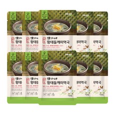더독 강아지 정가네 황태 들깨 미역국 파우치, 황태 + 미역 혼합맛, 10개