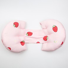 딸기등받이쿠션