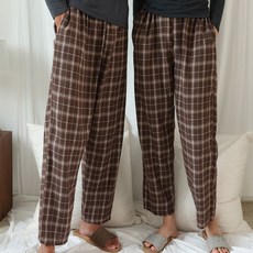 TERAWOOD 夫妻多湯姆麵條檢查睡衣褲t類型