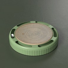  예홈펫 고양이 원형 스크래쳐, 그린, 1개 