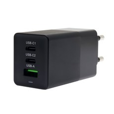 GODA 3포트 C타입 PD 고속 멀티충전기 PD65W, 1개