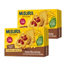 미주라 멀티 그레인 곡물 비스켓, 320g, 2개