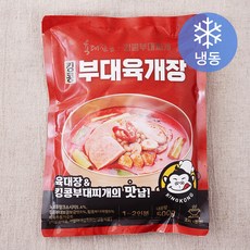 육대장 킹콩부대찌개 부대육개장 1~2인분 (냉동), 500g, 1개