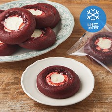 더블스윗 레드벨벳 크림치즈 르뱅쿠키 (냉동), 100g, 8개