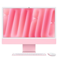 Apple 아이맥 24 M6칩, 핑크, M6 12코어, 12코어 GPU, 16GB, 512GB, 스탠다드 글래스