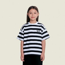 YALE KIDS 兒童小logo條紋T恤YMTS-33140
