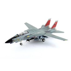 HOBBY MASTER 複製品Tomcat最後飛行2006戰鬥機模型 灰色 1:72 F-14D, 1個