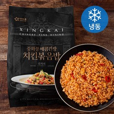 아워홈 중화풍 매콤간장 치킨볶음밥 4인분 (냉동), 840g, 1개