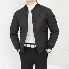 마인플로우 남성용 골프 단추 패딩 점퍼 DAJF4