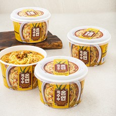 한일식품 본고장 옥수수 온면, 168.5g, 4개