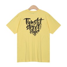 팀스핏 스트릿 하트캘리그래피 반팔 티셔츠