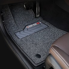 비비키 확장형 발판 코일카매트 1열 + 2열 세트, BMW 3시리즈 (G20) (2019년~), 그레이