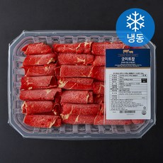 굿미트찹 호주산 우목심 돌돌말이 샤브용 (냉동), 700g, 1개