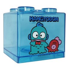 HANGYODON 人魚漢頓 塑膠積木存錢筒, 1個, 牽牽小手