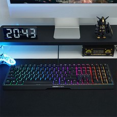 체리키보드 MX 3.1 RGB MX2A 축 게이밍 기계식 키보드, 청축, 블랙, G80-3890HDAKR-2